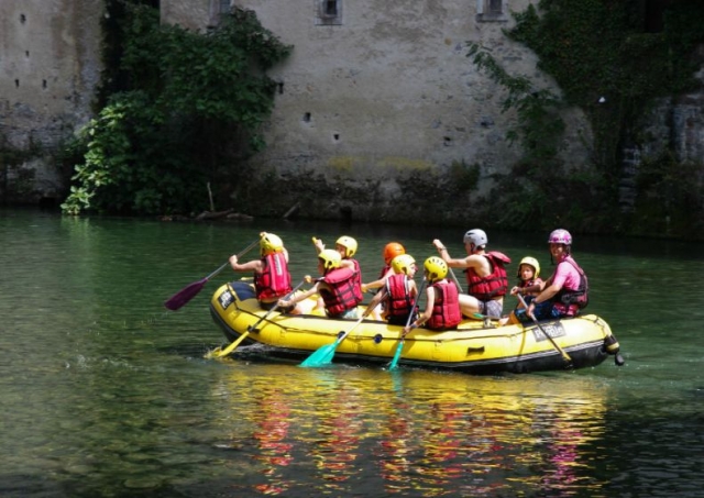  Moment of calm on the river 
